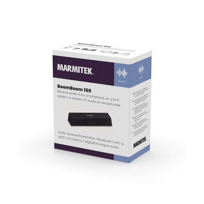 Marmitek Boomboom 100 Receptor Y Transmisor De Audio Bluetooth