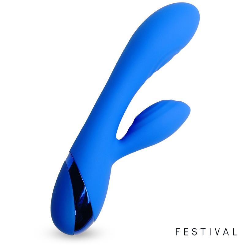 Vibrador  Marna Usb Azul