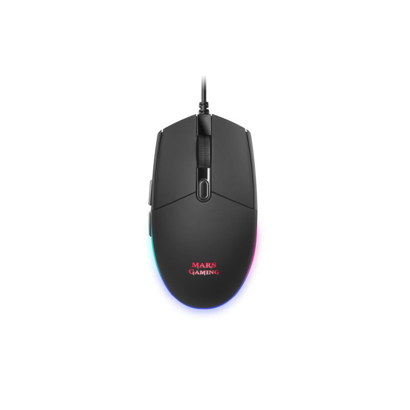 Mars Gaming Mcptklpt Teclado Usb Portugués Negro Marsgaming Mcptkl Combo 2in1 Rgb, H-Mech Tkl Keyboard, 3200dpi Mouse, Portuguese