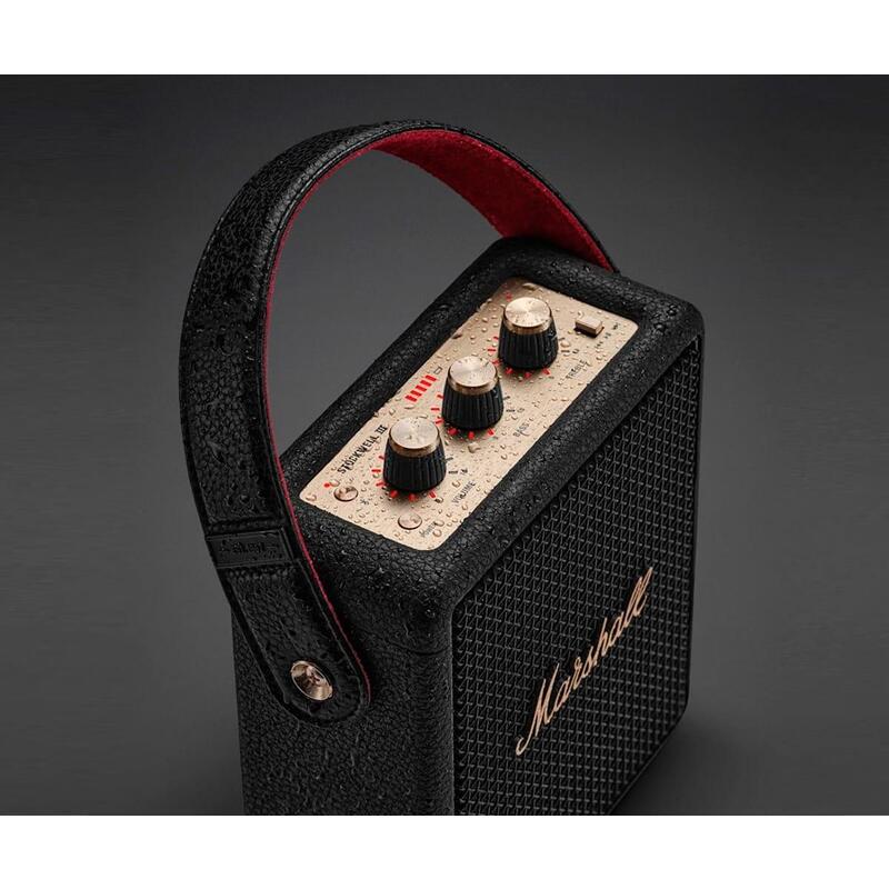 Marshall Stockwell Iii Negro Altavoz Portátil Bluetooth Batería + 40h De Autonomía