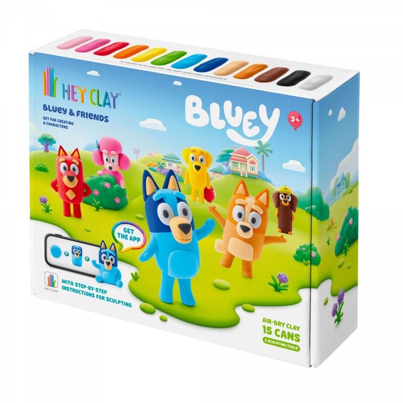 Masa Plastyczna Hey Clay Bluey I Przyjaciele