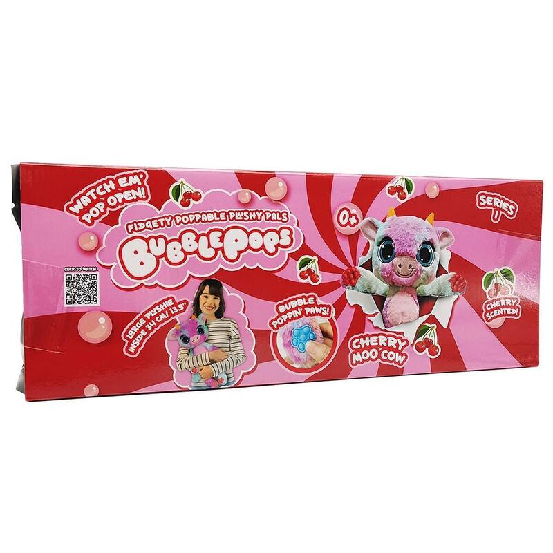 Maskotka Bubble Pops Pachnace Maskotki - Wisniowa Krówka