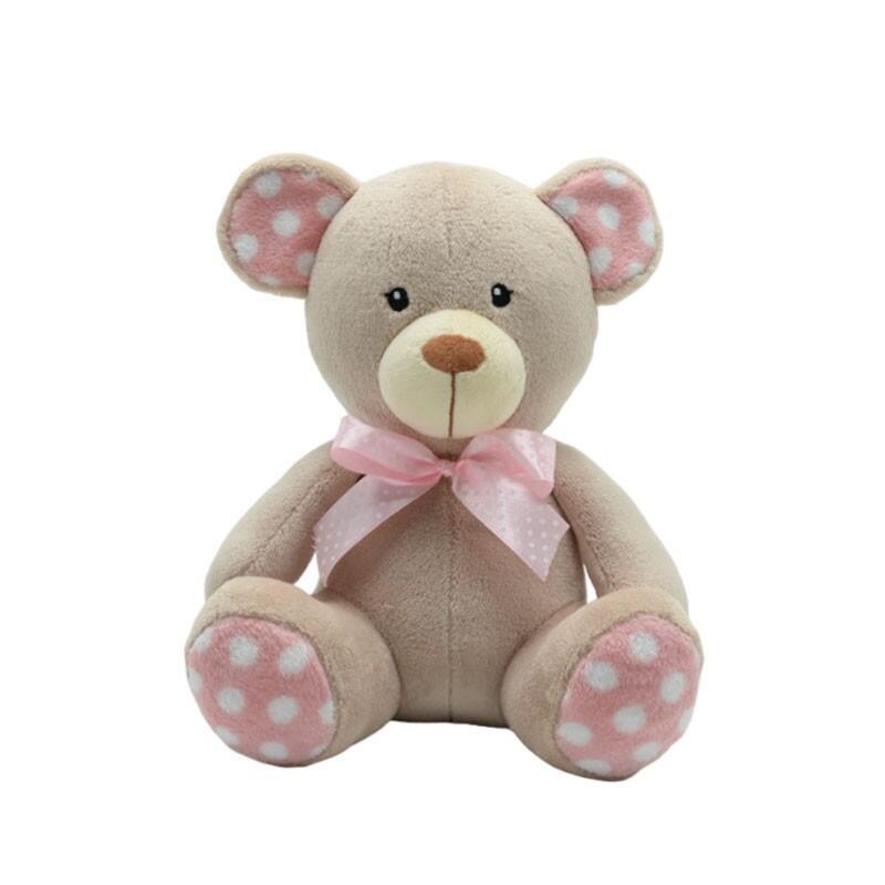 Maskotka Mis Kropek Bezowy 25 Cm