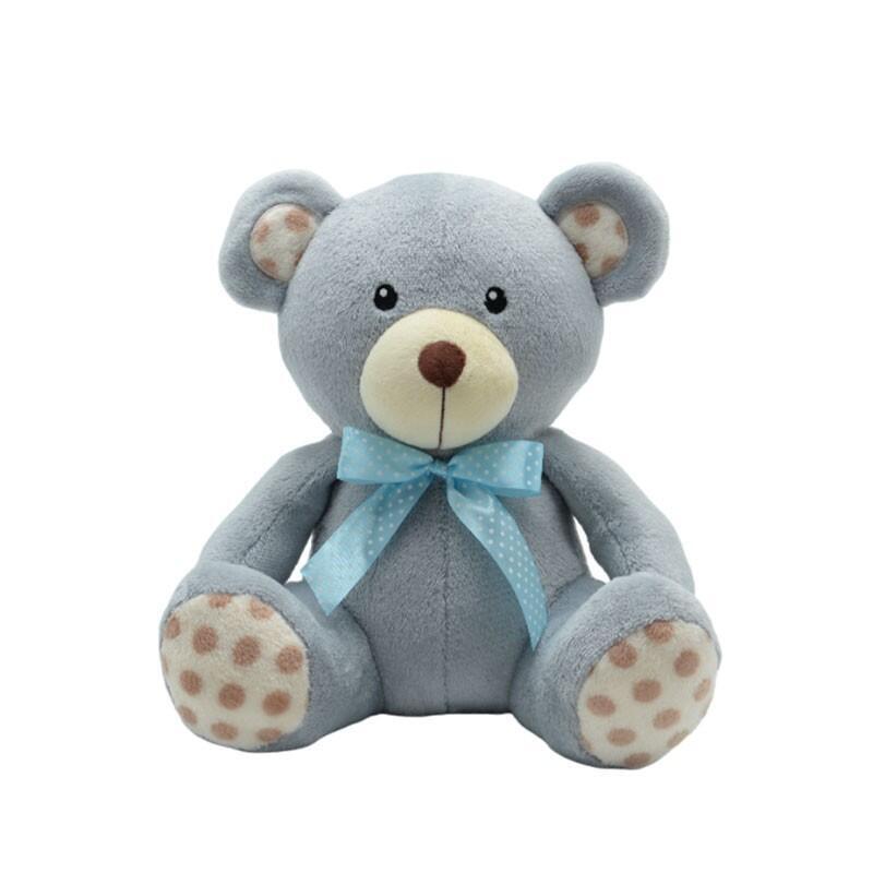 Maskotka Mis Kropek Szary 30 Cm