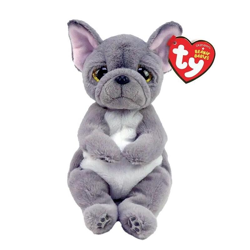 Maskotka Ty Pies Szary Wilfred 15 Cm