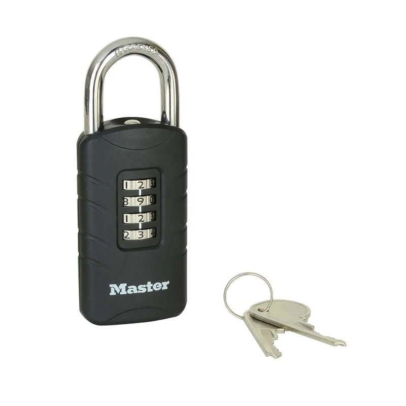 Master Lock Zahlensschloss Con Llave De Emergencia De Seguridad
