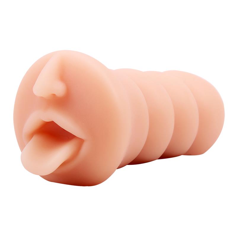 Masturbador Abby Sensual T-Skin 15 Cm Natural