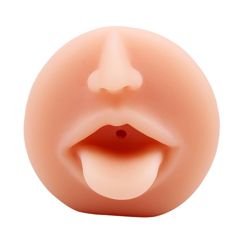 Masturbador Abby Sensual T-Skin 15 Cm Natural