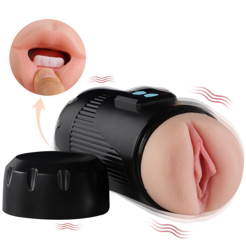 Masturbador Doble Vagina Y Boca Kay