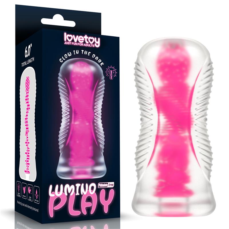 Masturbador Lumino Play Brilla En La Oscuridad 6.0