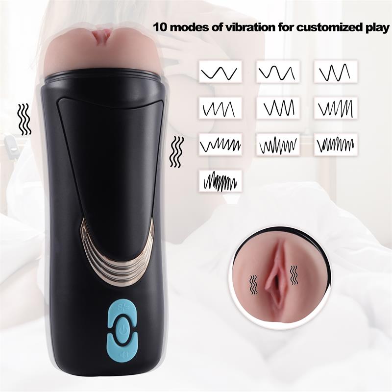 Masturbador Masculino Vagina Con Gemidos Lauren