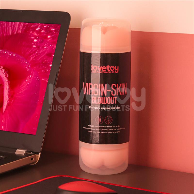 Masturbador Masculino Virgin-Skin Vagina Y Ano