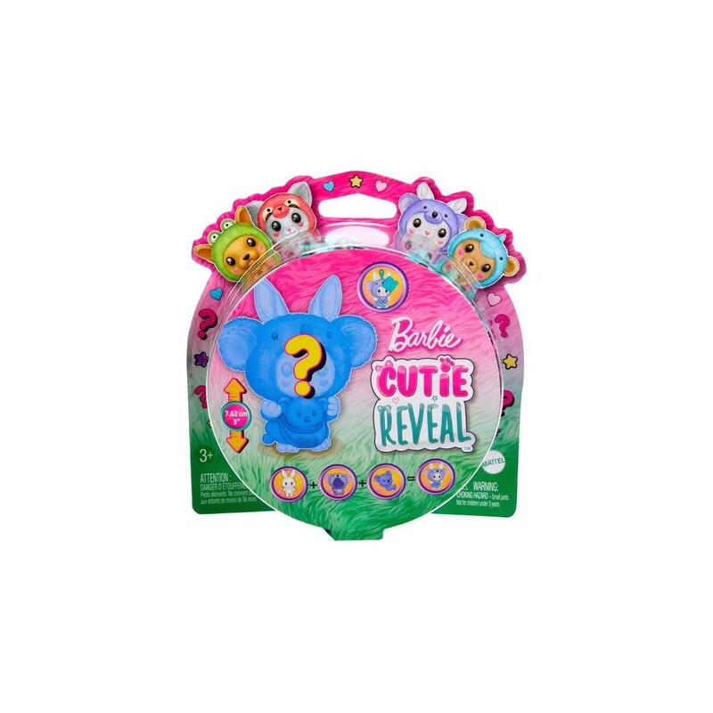 Mattel Barbie Cutie Reveal Pets Disfraz Cuties, Figura De Juguete (Artículo Ordenado, Una Figura)