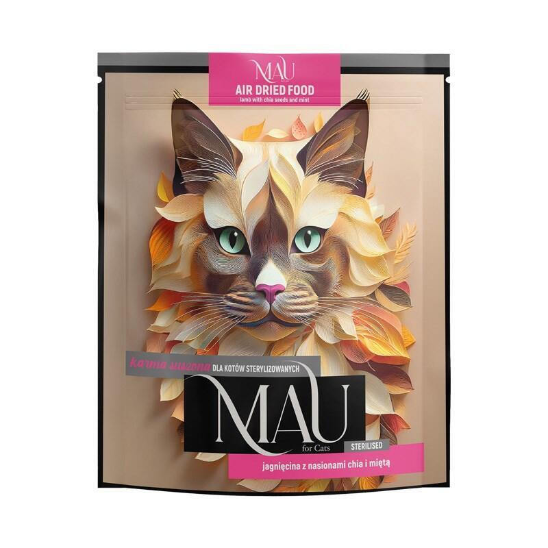 Mau Cordero Con Semillas De Chía Y Menta - Alimento Deshidratado Para Gatos Esterilizados 700g