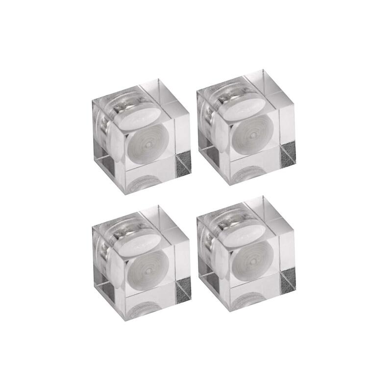 Maul Neodym-Würfelmagnet Acrílico, 15x15x15 Mm, 4 St, Glaskl.