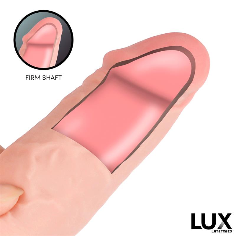 Max Dildo Triple Densidad Con Testículos 8.2