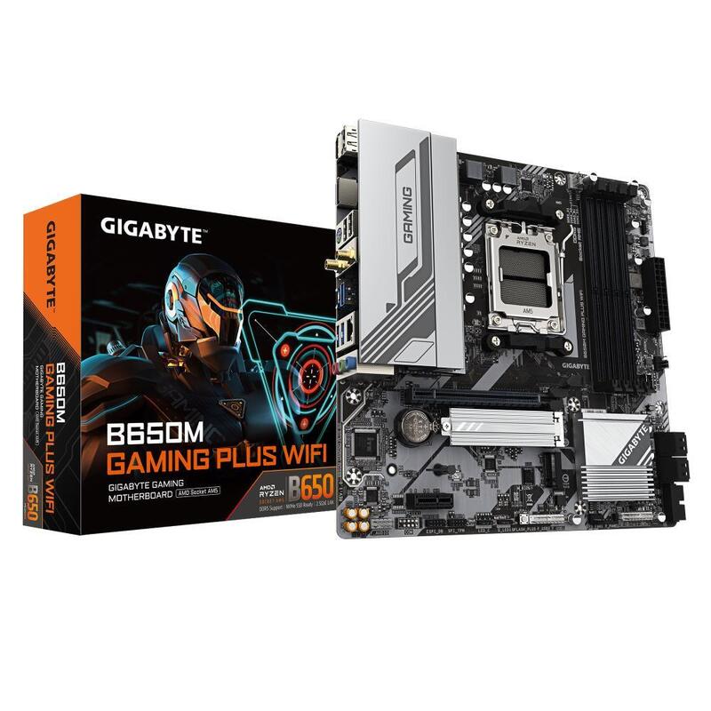 Mb Amd B650 Sam5 Matx/B650m Gaming Plus Wf Gigabyte