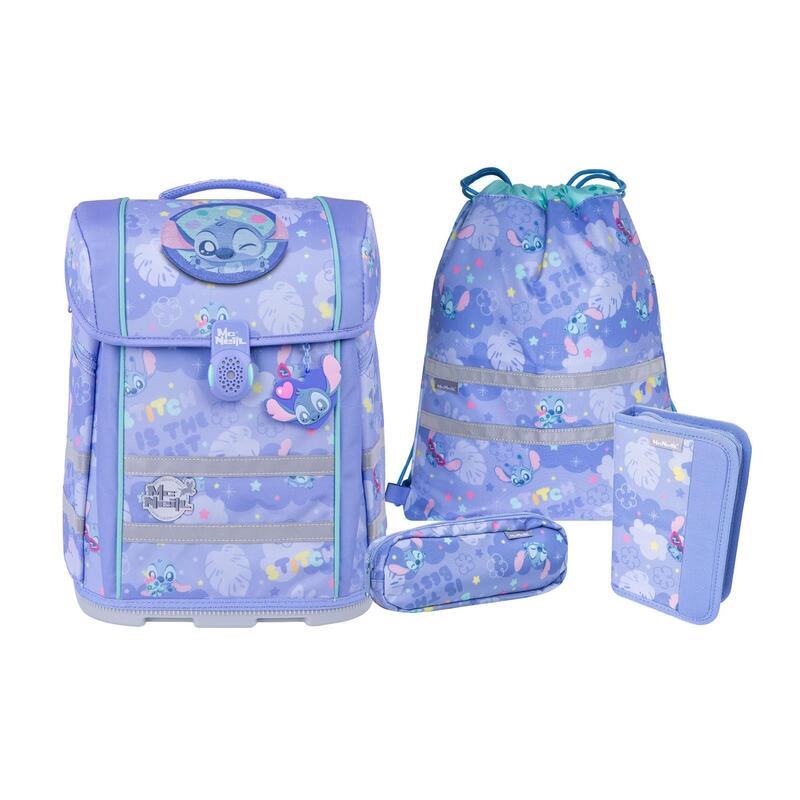 Mcneill Juego De Mochila Escolar Perfecto 5tlg. Disney-Stitch Ii