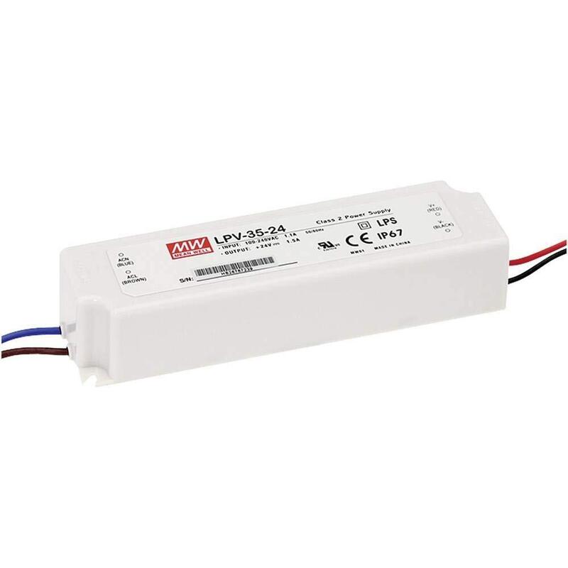 Meanwell Netzteil - 24v 35w Ip67