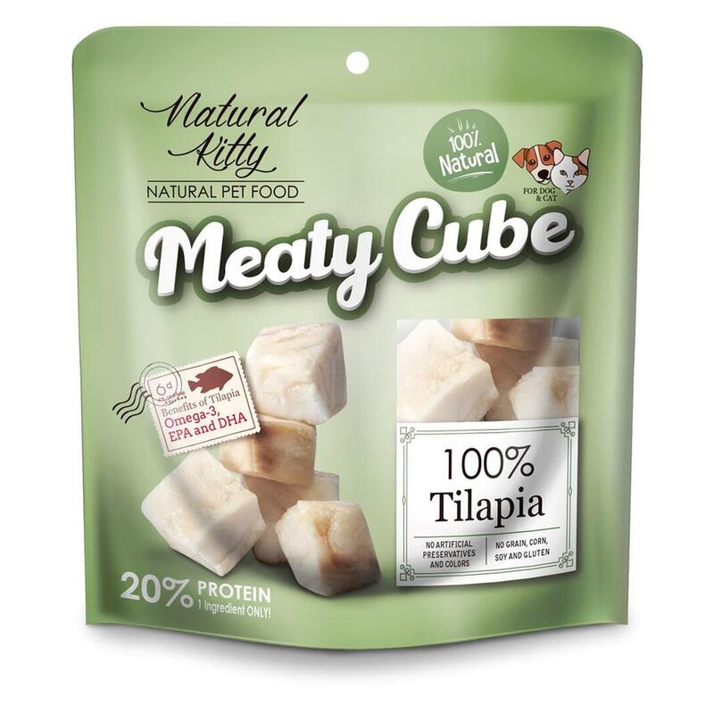 Meaty Cube 100% Tilapia - 60g