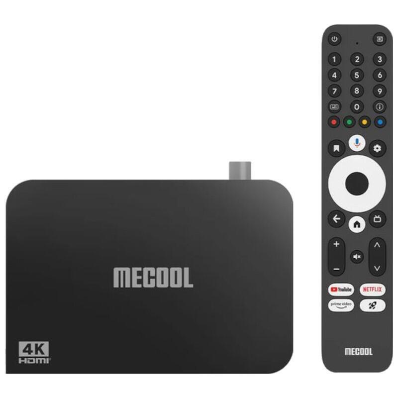 Mecool Kt2 S905y4 2gb/32gb Tdt Certificado Netflix Android Tv Negro - Android Tv