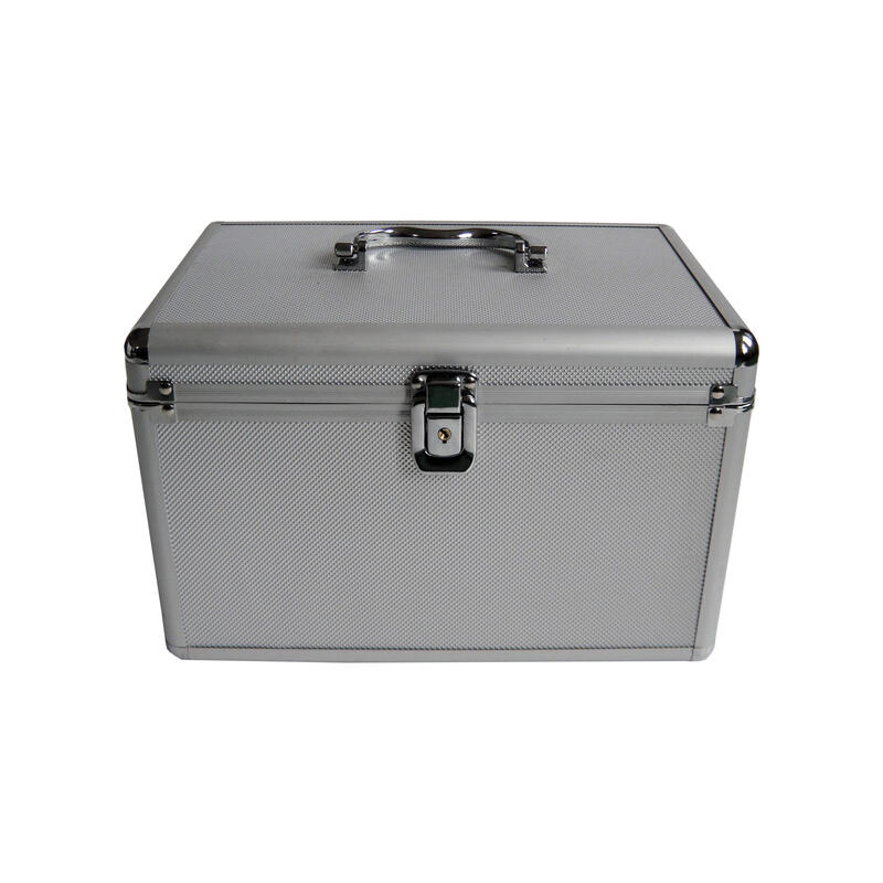 Mediarange Box75 Funda Para Discos Ópticos Maleta Rígida 200 Discos Plata