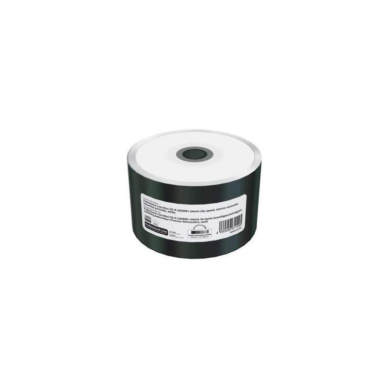 Mediarange Mediarange Professional Line Mini Cd-R 200mb  22m.24x Speed Mrpl520-50