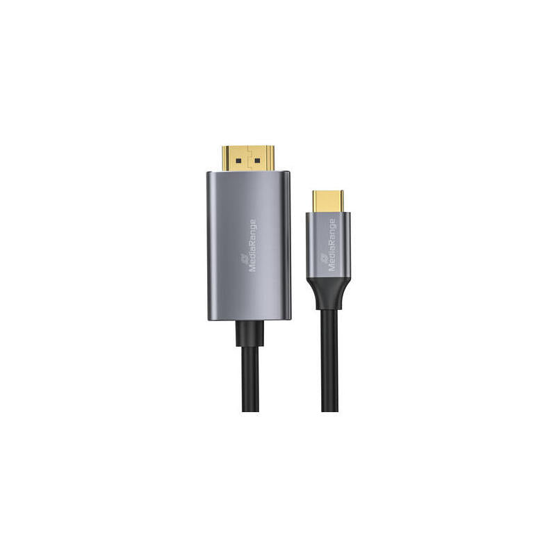 Mediarange Usb-C 3.2 Gen. A Hdmi Video-Cable Adaptador 1,8m