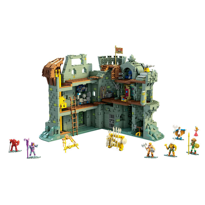 Mega Construx Juguete De Construcción Masters Of The Universe Castle Grayskull Ggj67