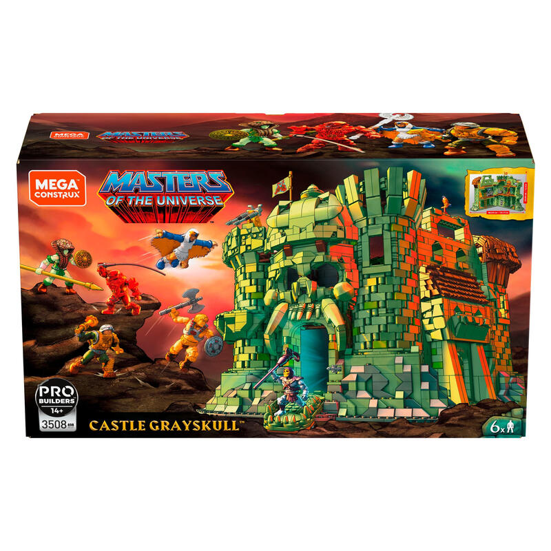 Mega Construx Juguete De Construcción Masters Of The Universe Castle Grayskull Ggj67