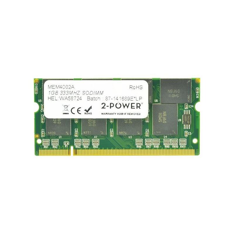 Memoria  2-Power Sodimm 1gb Ddr Pc2700 333 Mhz