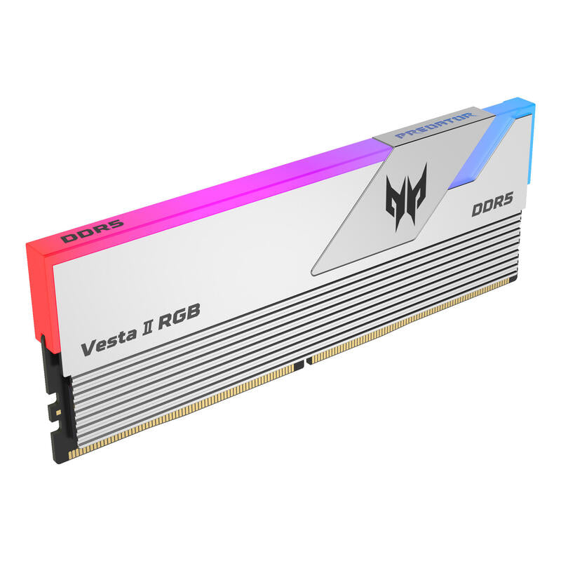 Memoria Kit Ddr5  32gb(2x16gb) Pc5-48000 6000mhz Acer Predator Vesta Ii C34 Rgb S