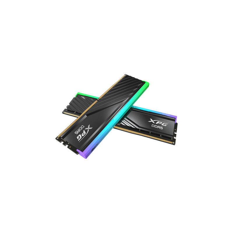 Memoria  Adata 48 Gb Ddr5-6000 (2x 24 Gb) Kit Dual, Ram Negro, Ax5u6000c3624g-Dtlabrbk,