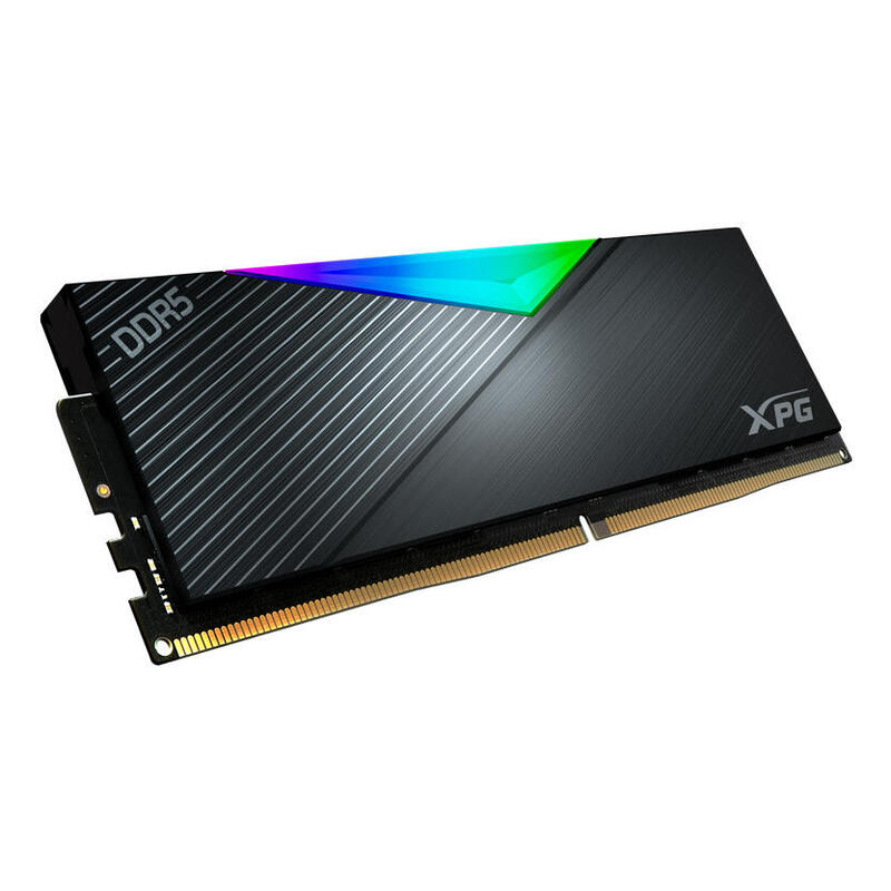 Memoria  Adata Dimm 32 Gb Ddr5-8000 (2x 16 Gb)   Ax5u8000c3816g-Dclarbk, Xpg Lancer Rgb, Intel Xmp, Amd Expo Ax5u8000c3816g-Dclarbk