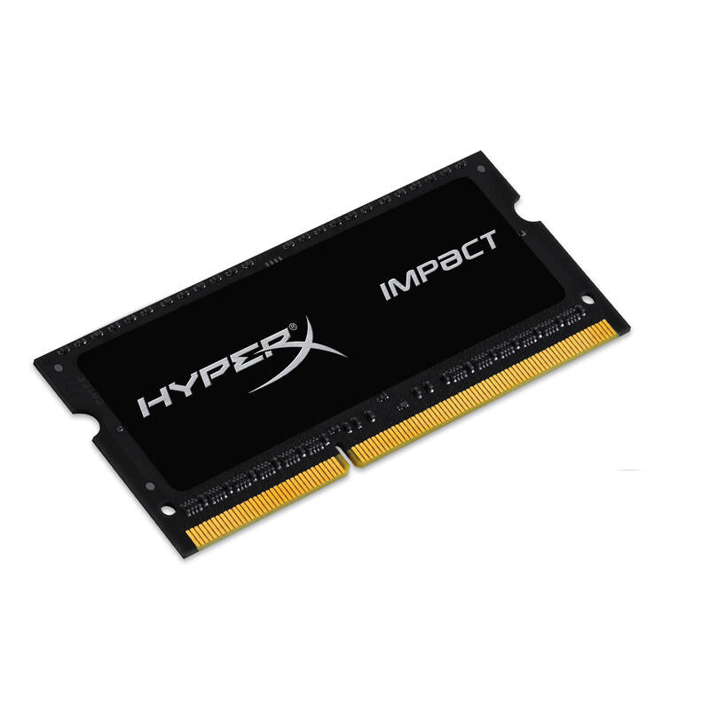 Memoria Kingston Sodimm Ddr3 8gb Pc1600mhz 1.35v Hyperx Impact Black Series Hx316ls9ib/8