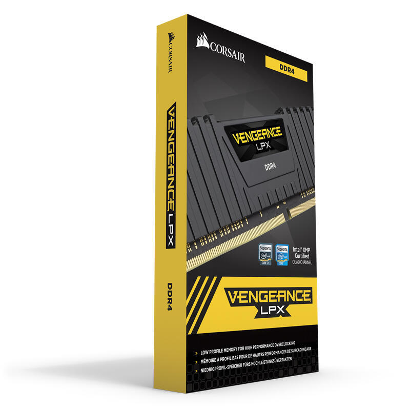 Memoria Ram Corsair Ddr4 32gb 3200mhz C16 Vengenace Lpx Bk 1,35v (4x8gb)