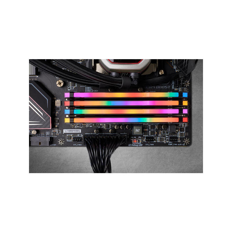 Memoria Ram Corsair Ddr4 3600 32gb C18 Rgbpro K4