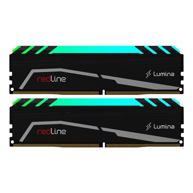 Memoria Ram Mushkin 32 Gb Ddr4-3200 Kit, 2 X 16gb Mla4c320gjjm16gx2, Redline Lumina Rgb