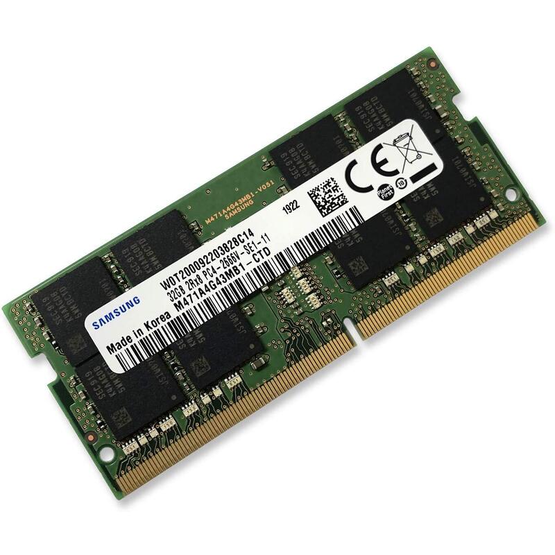 Memoria Ram Samsung Sodimm,32gb Ddr4 2666