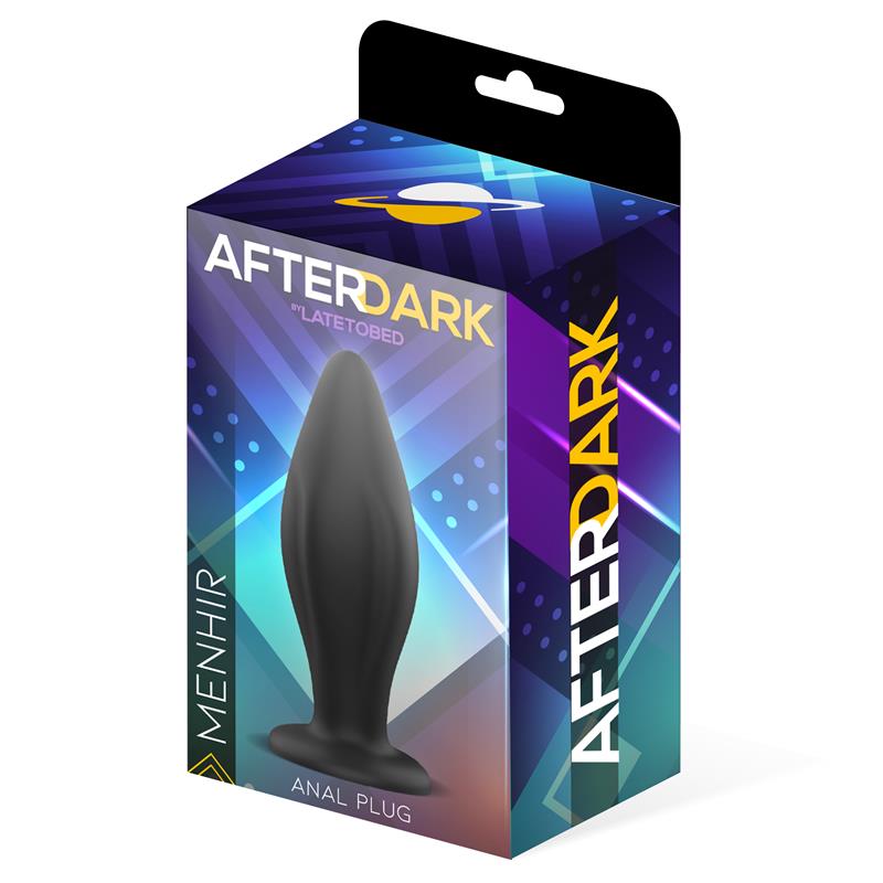Menhir Plug Anal Silicona 12 Cm X 4.5 Cm