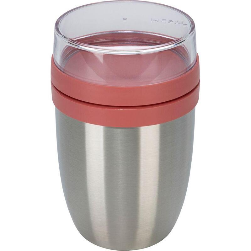 Mepal Thermo-Lunchpot Ellipse Edelstahl Vivid Mauve, 500+200ml