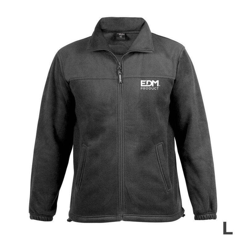 *Merchandising* Chaqueta Polar Fleece 280g/M² Con Cremallera Edm Talla-L