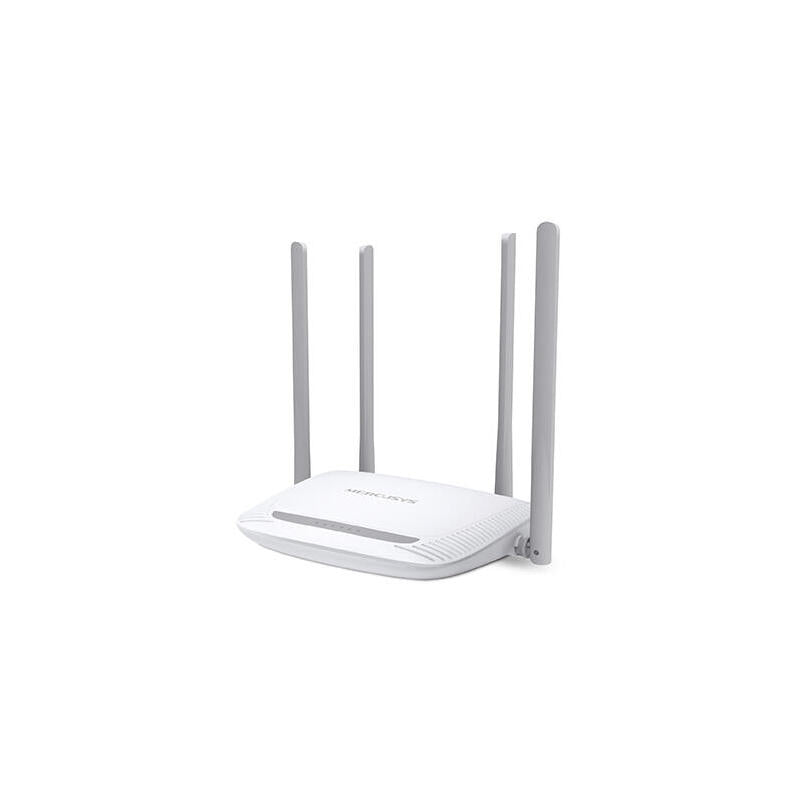 Mercusys Wireless Router N Mw325r Blanco  Wifi N 300mbps/4 Antenas 5dbi/1xwan+4xethernet Mw325r