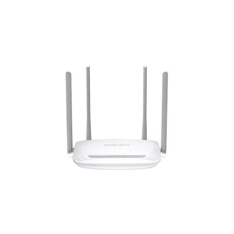 Mercusys Wireless Router N Mw325r Blanco  Wifi N 300mbps/4 Antenas 5dbi/1xwan+4xethernet Mw325r