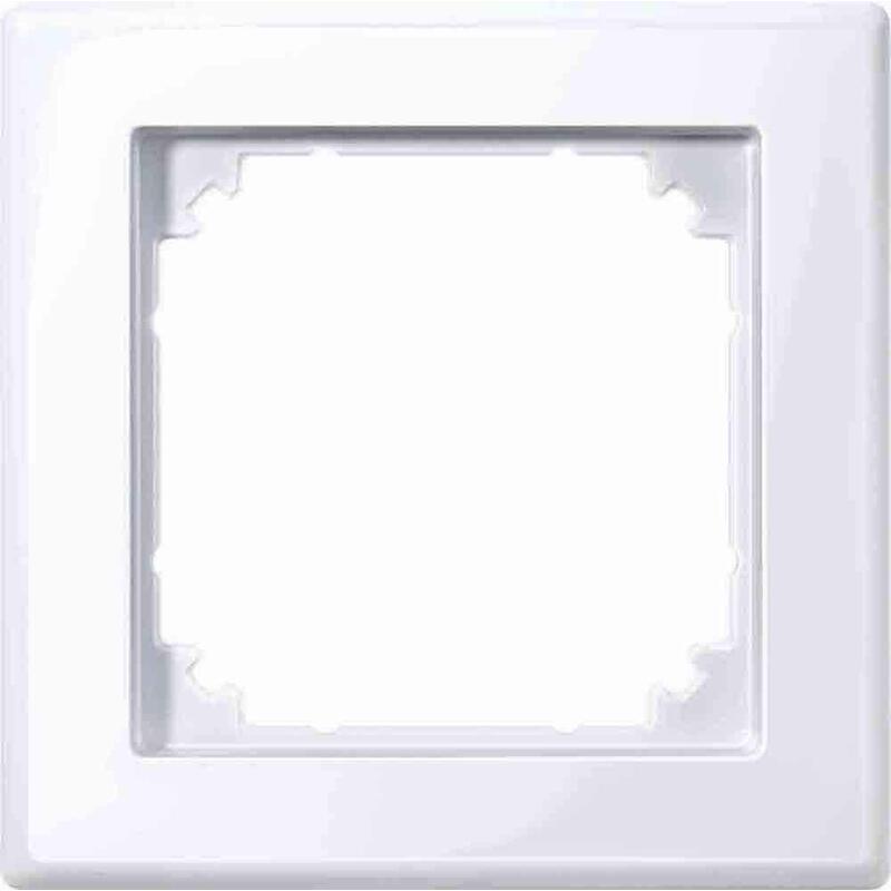 Merten 1-Fach Steckdosenrahmen Weiss 8.1 X 8.1 Cm