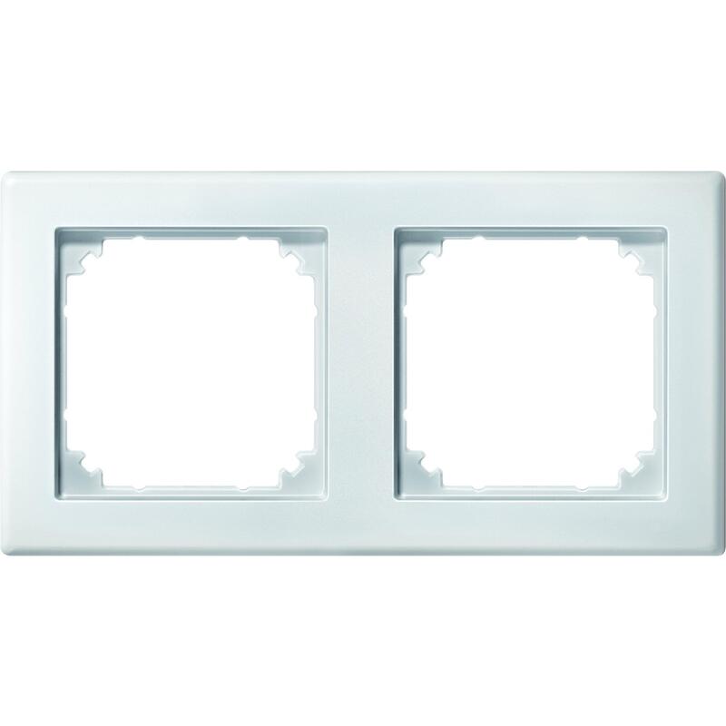 Merten 484219 Rahmen 2f Pws Matt M-Smart