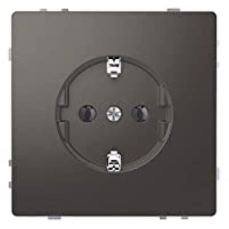 Merten Meg2301-6034 Schuko-Toma De Corriente Steckkl. Antracita System Design