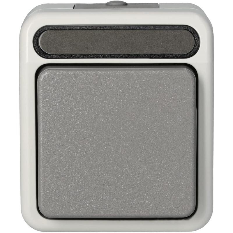 Merten Meg3116-8029 De Conmutador. 1-Polos. Gris Claro. Aquastar