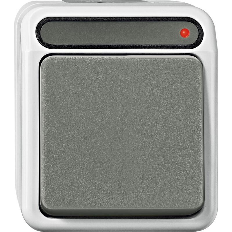 Merten Meg3154-8029 Pulsador Con Separatem Contacto De Señalización. Schliesser