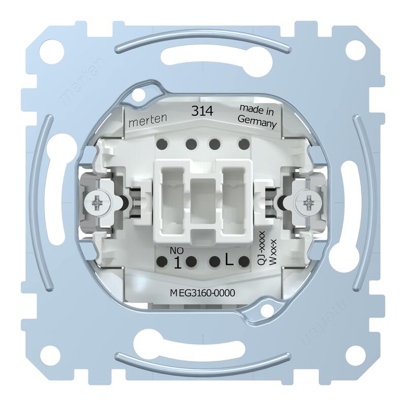 Merten Meg3160-0000 Pulsador Inserto Con Orientierungslicht Schli